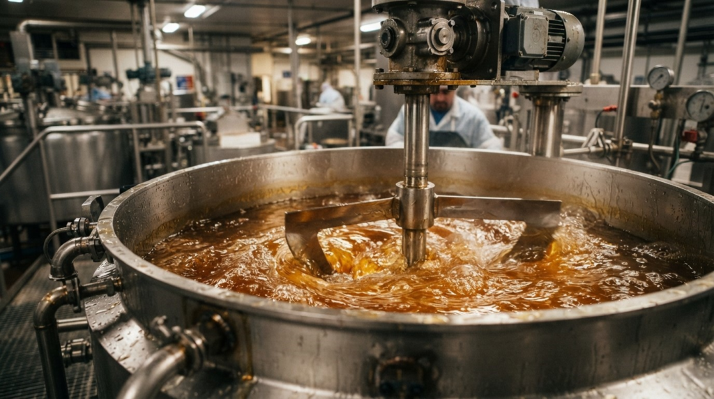 Stretching fake honey with syrup